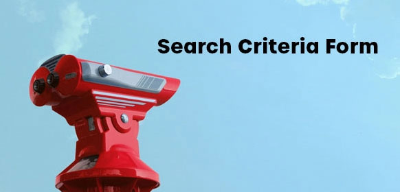 Search Criteria Form